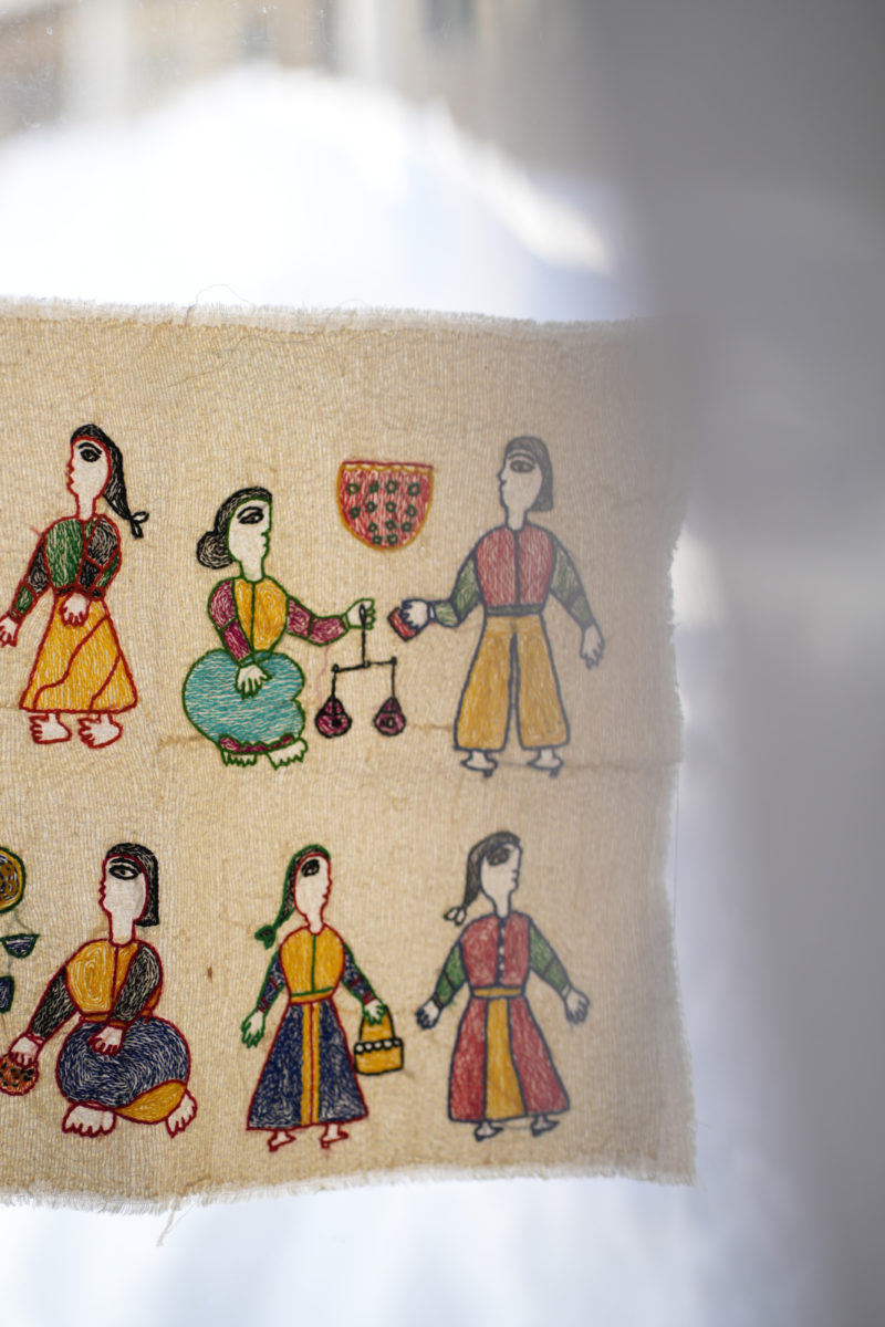 [2月のおしらせ] アルチャナ・クマーリの刺繍とインドの手仕事布