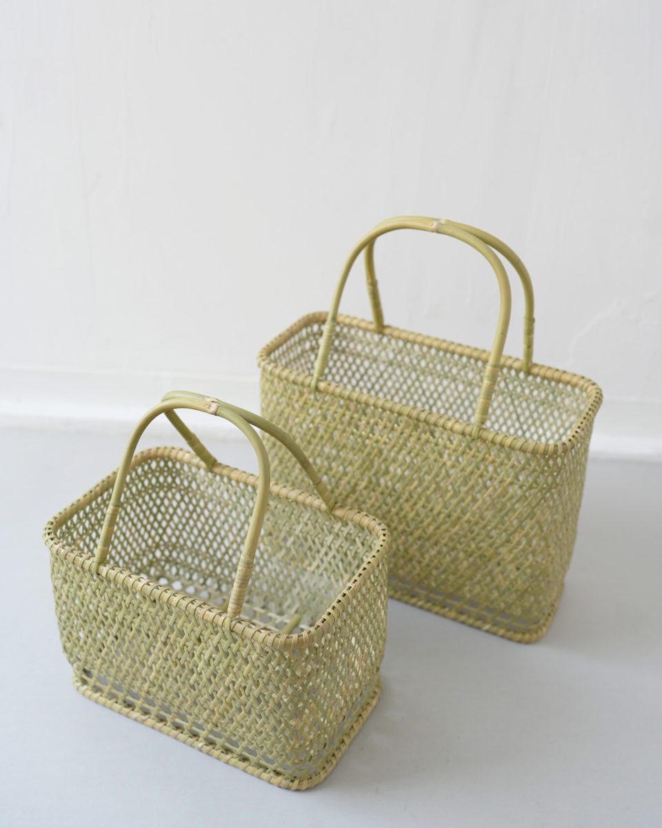 [in stock] 根曲竹の手提げ